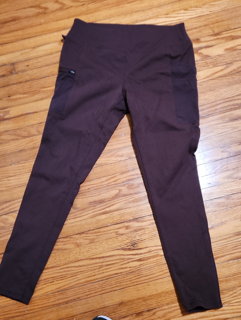 Carhartt Fitted High-Waist Leggings in Deep Plum